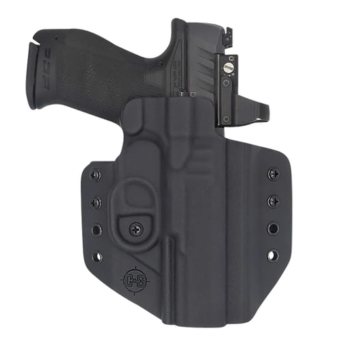 C&G Holsters 1206100 Covert  OWB Black Kydex Belt Loop Fits Walther PDP 4.5