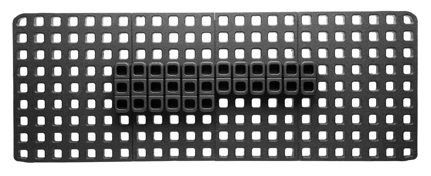 Magpul MAG1301-BLK DAKA Grid Organizer Black Polypropylene for Pelican 730 Vault Tactical Rifle Case