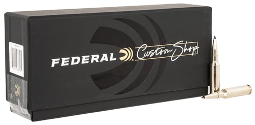 Federal FCS65CRDTA1SC Custom Rifle Ammo Custom Shop 6.5 Creedmoor 130 gr Terminal Ascent 20 Per Box