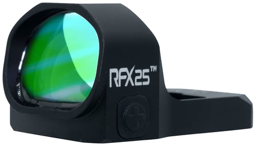 Viridian 981-0021 RFX 25  Black 1x20-28mm Green Dot Reticle Multi Platforms Docter Footprint