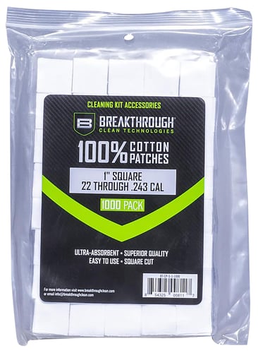 Breakthrough Clean BTCPS11000 Square Patches 243/270 Cal 1