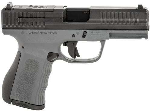 FMK Mach 9 Handgun 9mm Luger 10rd Magazine1 4 Barrel Optic Ready Dark Grey Frame | NA | 850979006066