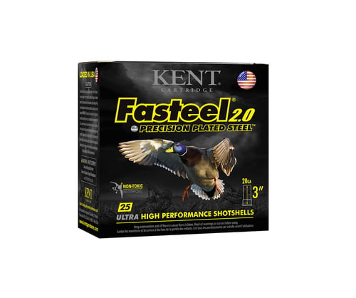 Kent Cartridge K203FSP284X6 Fasteel + Waterfowl 20 Gauge 3
