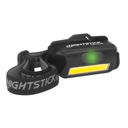 Nightstick USB4510B USB-4510B Multi-Flood Black 35/60/250 Lumens Green/Red/White LED Bulb Clip-On/Black Strap