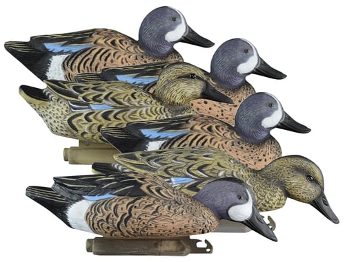 Higdon Outdoors Standard Blue Wing Teal Foam Filled 6pk