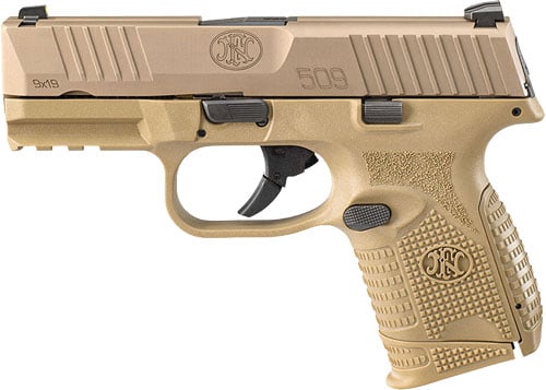 FN 509C BNDLE 9MM 24RD 5 MAGS FDE