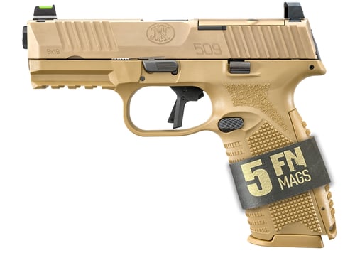 FN 509 MRD FOS BNDLE 24RD 5 MAGS FDE