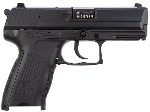 HK 81000041 P2000 V3 Full Size Frame 9mm Luger 13+1, 3.66