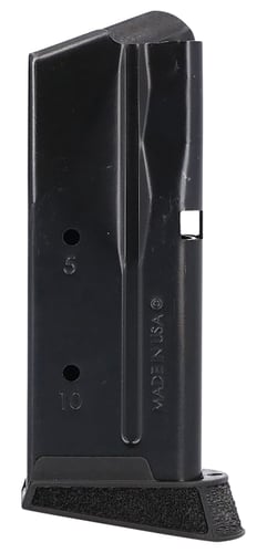 Sig Sauer 8900715 P365  10rd 380 ACP Magazine with Finger Extension For Sig P365 Micro Compact Black Steel