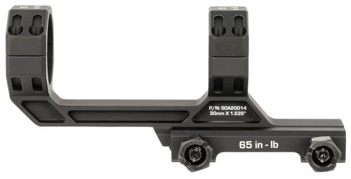 SIG ALPHA-MSR SCOPE MOUNT 34MM BLK