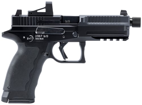 B&T Firearms BT490002 USW-P  9mm Luger 17+1/19+1 4.30
