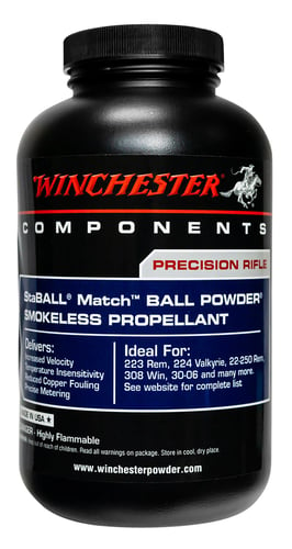 Winchester Powder STABALLMATCH8 Staball Match Rifle Powder 8LB