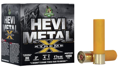 HEVI-Shot HS39202 HEVI-Metal Extreme 20 Gauge 3