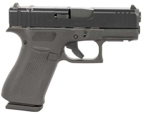 GLOCK 43X 9MM BLK 10RD MOS 2 MAGS
