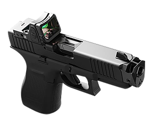 Radian Weapons G1002 Guardian Optic Guard Black Anodized Hardcoat Aluminum EPS Mount Compatible w/Glock MOS Handgun