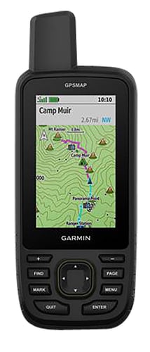Garmin 0100281300 GPSMAP 67 Maps Up to 32GB/MicroSD Card Memory Black 3