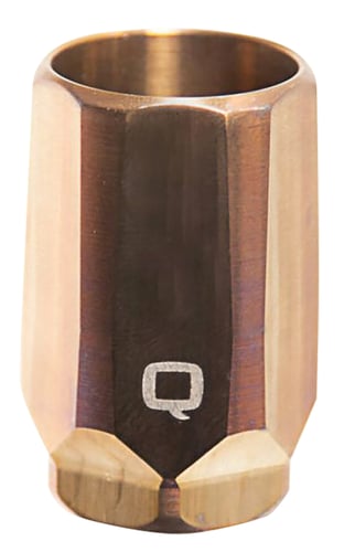 Q LLC WHISTLETIP Whistle Tip Blast Mitigation Device QD, Copper, 1.85