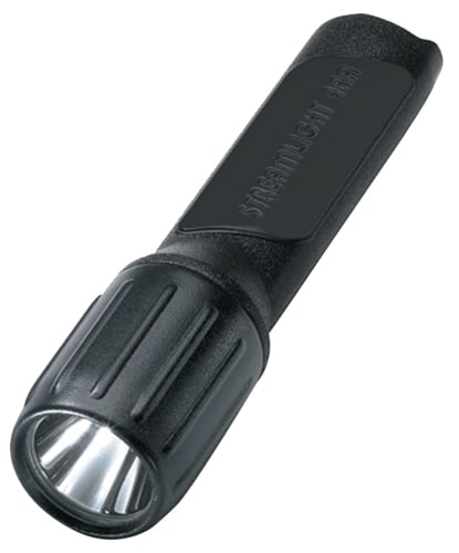 Streamlight 68344 4 AA ProPolymer Lux Division 2 Flashlight  Black 100 Lumens White LED