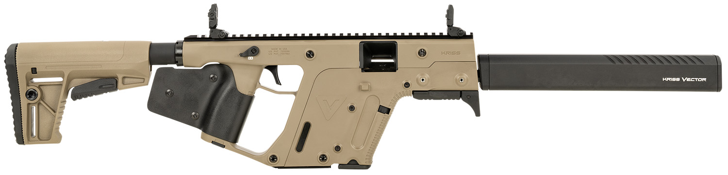 KRISS VECTOR CRB G2 9MM 16 FDE 10RD CA COMP