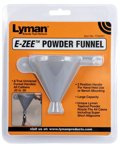 Lyman 7752431 E-Zee Powder Funnel 22 - 50 Universal