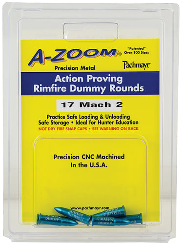 AZOOM PROVING DUMMY ROUNDS 22WIN MAG 6/PK