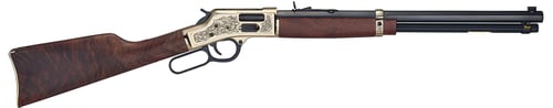 Henry Big Boy Deluxe Engraved 45 Colt Side Gate Rifle; 20