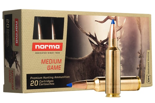 Norma Ammunition 20176332 Dedicated Hunting Bondstrike 300 Win Mag 180 gr Bonded Polymer Tip 20 Per Box/ 10 Case