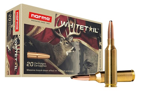 Norma Ammunition 20166592 Dedicated Hunting Whitetail 6.5 PRC 140 gr Pointed Soft Point 20 Per Box/ 10 Case