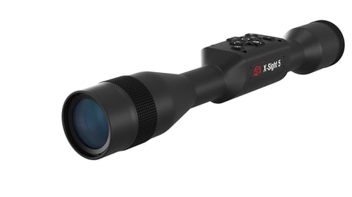X-SIGHT 5 3-15X UHD SMART DAY/NIGHT HUX-Sight 5 Series Riflescope Black - 3-15x - Multiple Reticles - ATN is moving Electro-Optics innovation forward once again with our 5th Gen X-Sight 5 Ultra HD 4K+ Smart Day/Night Scope. Featuring an upgraded high-performance sensor, the X-SK+ Smart Day/Night Scope. Featuring an upgraded high-performance sensor, the X-Sight 5 gives yoight 5 gives yo
