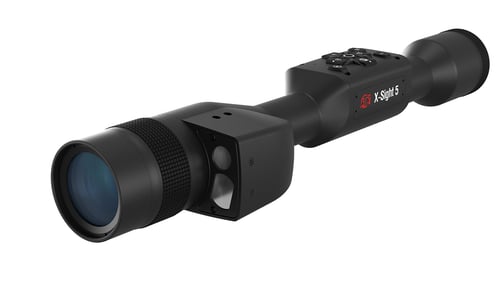 X-SIGHT 5 LRF 3-15X UHD SMART DAY/NIGHX-Sight 5 LRF Riflescope Matte - 3-15x - Multiple Reticles - Smart Day & Night Vision Rifle Scope - Built in laser rangefinder - Ultra HD 4k+ resolution with ATN Quad Core - Night vision mode - Ballistic calculatorN Quad Core - Night vision mode - Ballistic calculator