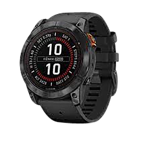Garmin 0100277800 Fenix 7X Pro Solar Edition GPS/Smart Features 32GB Memory, Gray, Band Size 51mm, Compatible w/ iPhone/Android