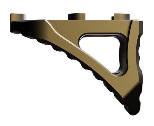 Rise Armament RA030SB Micro Hand Stop  Skeletonized Spartan Bronze Aluminum for M-LOK Handgaurd