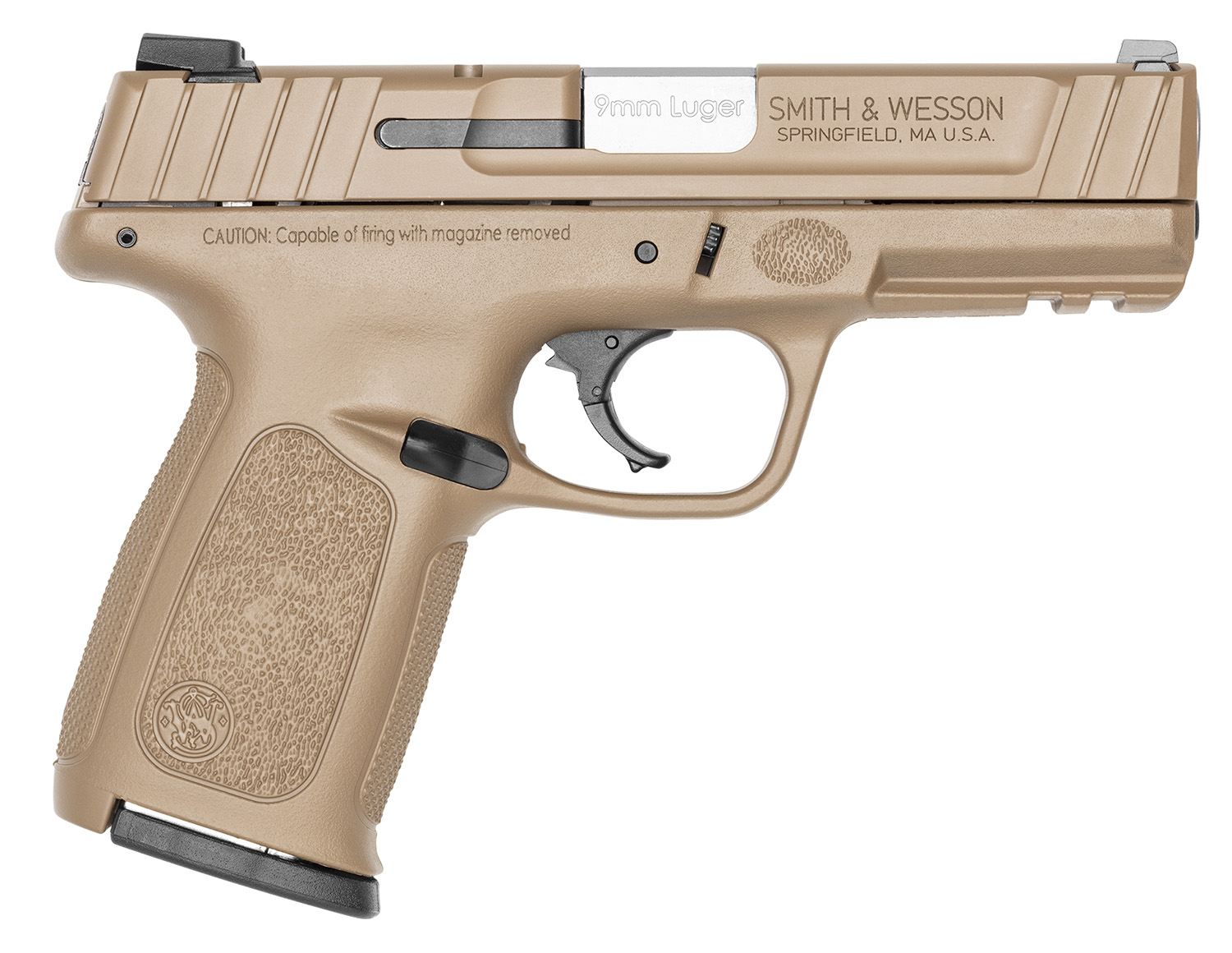 SW SD9VE 9MM 4 16RD FDE