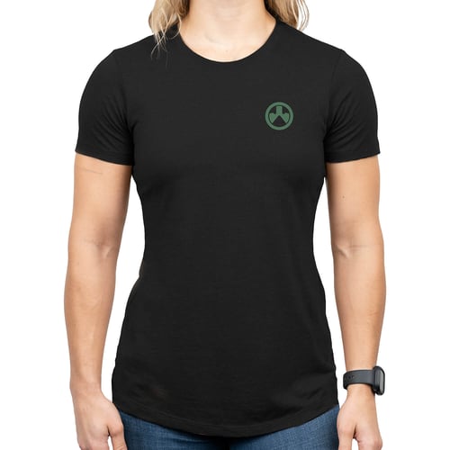 Magpul MAG1341-001-S Prickly Pear Womens Black Cotton/Polyester Short Sleeve Small