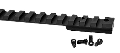 Warne V474M Remington Vapor Picatinny Rail Black Anodized Long Action 0 MOA