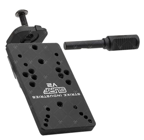 SCORP UNIV REFLEX MOUNT GLK V2 G-SURFScorpion Universal Reflex Mount Black - V2 - Glock - Say hello to next iterationof the Strike Industries Scorpion Universal Reflex Mount for GLOCK with Version 2 featuring the latest SI Multi-Optic Mount design. This mount easily fits most2 featuring the latest SI Multi-Optic Mount design. This mount easily fits most Mini/Micro ReMini/Micro Re