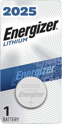 Energizer ECR2025BP 2025 Battery  Lithium Coin 3.0 Volt, Qty (72) Single Pack