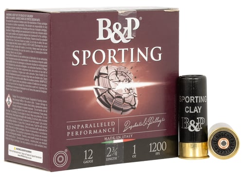 B&P 12B1SCL7 Sporting Clay  12 Gauge 2.75