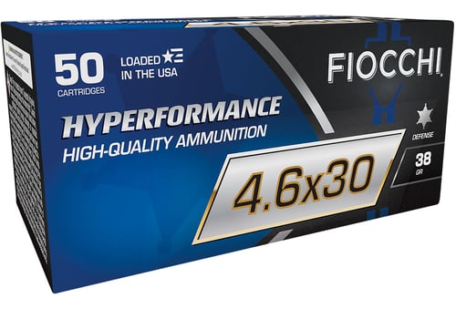 Fiocchi 46EXD Hyperformance  4.6x30mm 38 gr Tipped Hollow Point 50 Per Box/ 20 Case