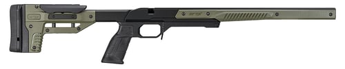 Mdt Sporting Goods Inc 104226ODG Oryx Chassis OD Green/Black Aluminum, Adj. Cheekrest, M-LOK Forend, AR-Style Grip, Barricade Stop, AICS Mag Compatible, Fits Short Action Savage Axis