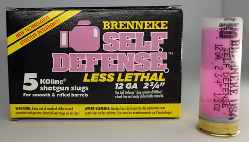 Brenneke SL122SDLL Self Defense  12 Gauge 2.75