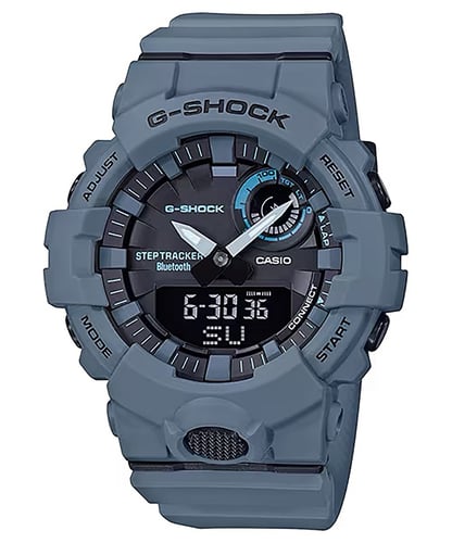 G-shock/vlc Distribution GBA800UC2A G-Shock Tactical Move Power Trainer Fitness Tracker Blue/Gray