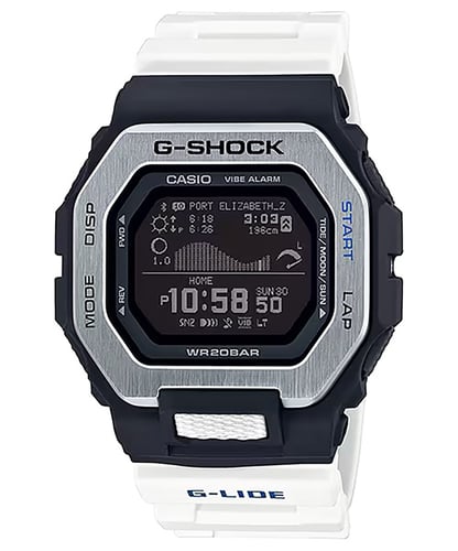 G-shock/vlc Distribution GBX1007CR G-Shock Tactical Black/White Stainless Steel Bezel