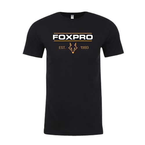 Foxpro E93BL Est. 93  Black Cotton/Polyester Short Sleeve Large