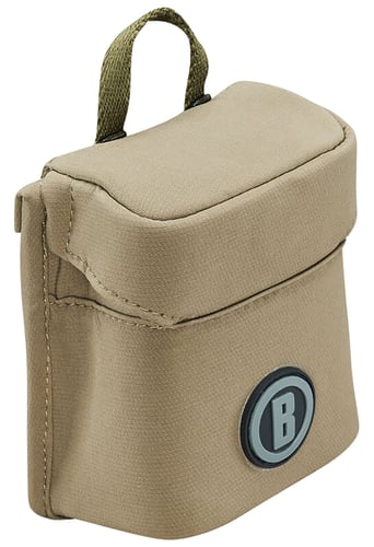 Bushnell BABLRFPCT Vault Modular Optics Protection System Laser Range Finder Pouch Tan Quiet Exterior with Lens Cleaning Interior, Modular Mounting System, Includes Coiled Tether