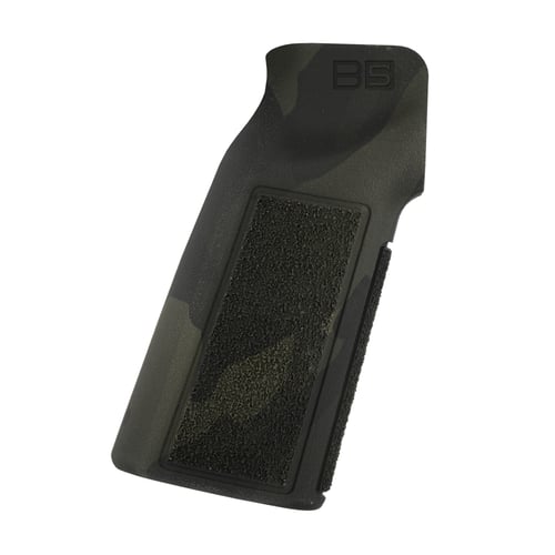B5 Systems PGR1473 Type 22 P-Grip  Black Multi-Cam Aggressive Textured Polymer, Increased Vertical Grip Angle with No Backstrap, Fits AR-Platform