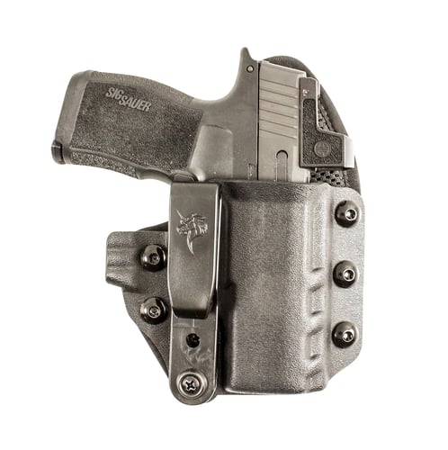 DeSantis Gunhide 206KA6VZ0 Uni-Tuk  IWB Black Kydex Belt Clip Fits Glock 19/19X/19 Gen5/23/32/45 Right Hand