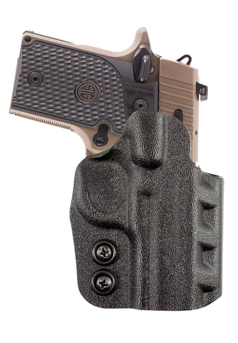 DeSantis Gunhide D94KAB2Z0 Cazzuto  OWB Black Kydex Paddle Fits Glock 17/17 Gen 5/22/31 Right Hand