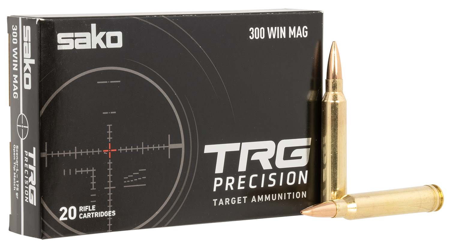 SAKO (TIKKA)    300 Win Mag 175 gr Open Tip Match 20 Per Box/ 10 Case