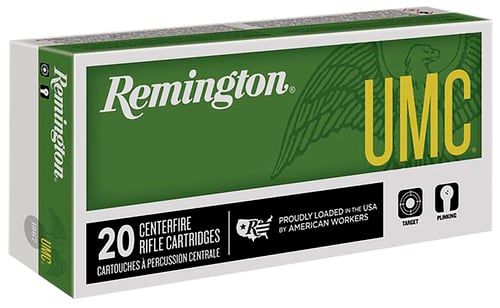 Remington Ammunition 23813 UMC  22-250 Rem 50 gr Jacket Hollow Point 20 Per Box/ 10 Cs